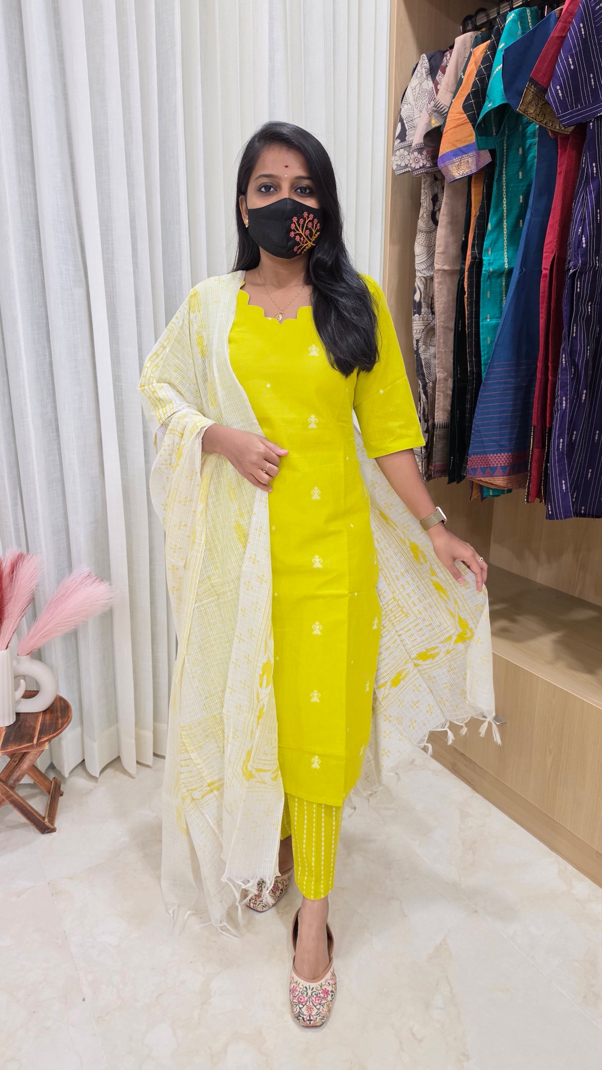 Handloom Cotton Salwar set(11870)