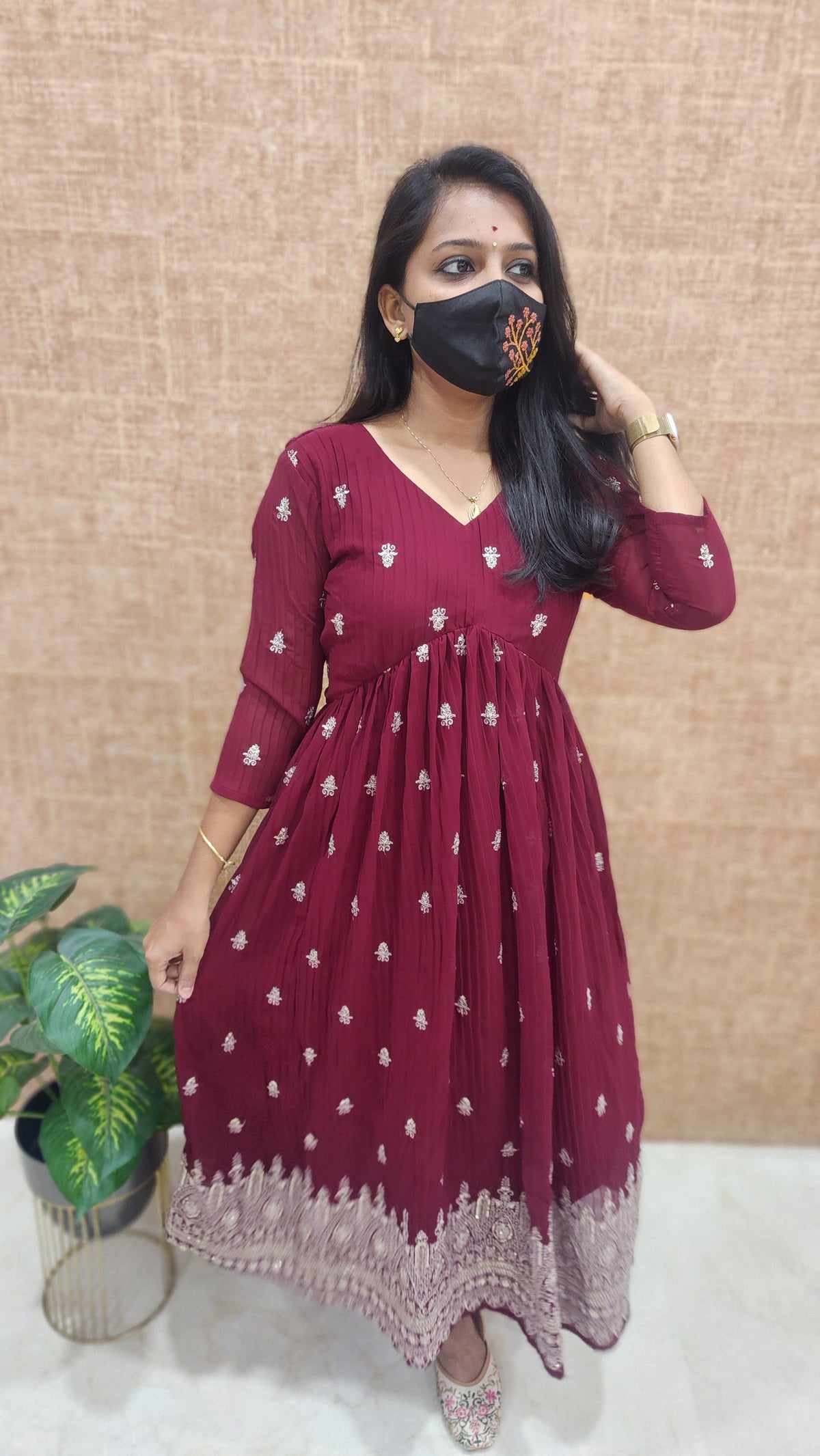 Aliya cut kurti (9183)