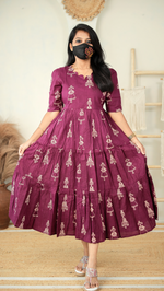 Jaipur Cotton Western Frock for Women – 10573