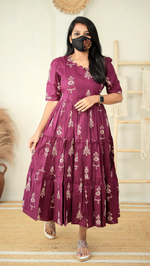 Jaipur Cotton Western Frock for Women – 10573