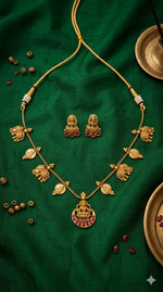Lakshmi Antique Necklace Set(13935)