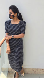 Ikkat Cotton Kurti (2172)