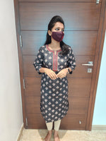 Office Wear Kurti (Embroidery) (2489)