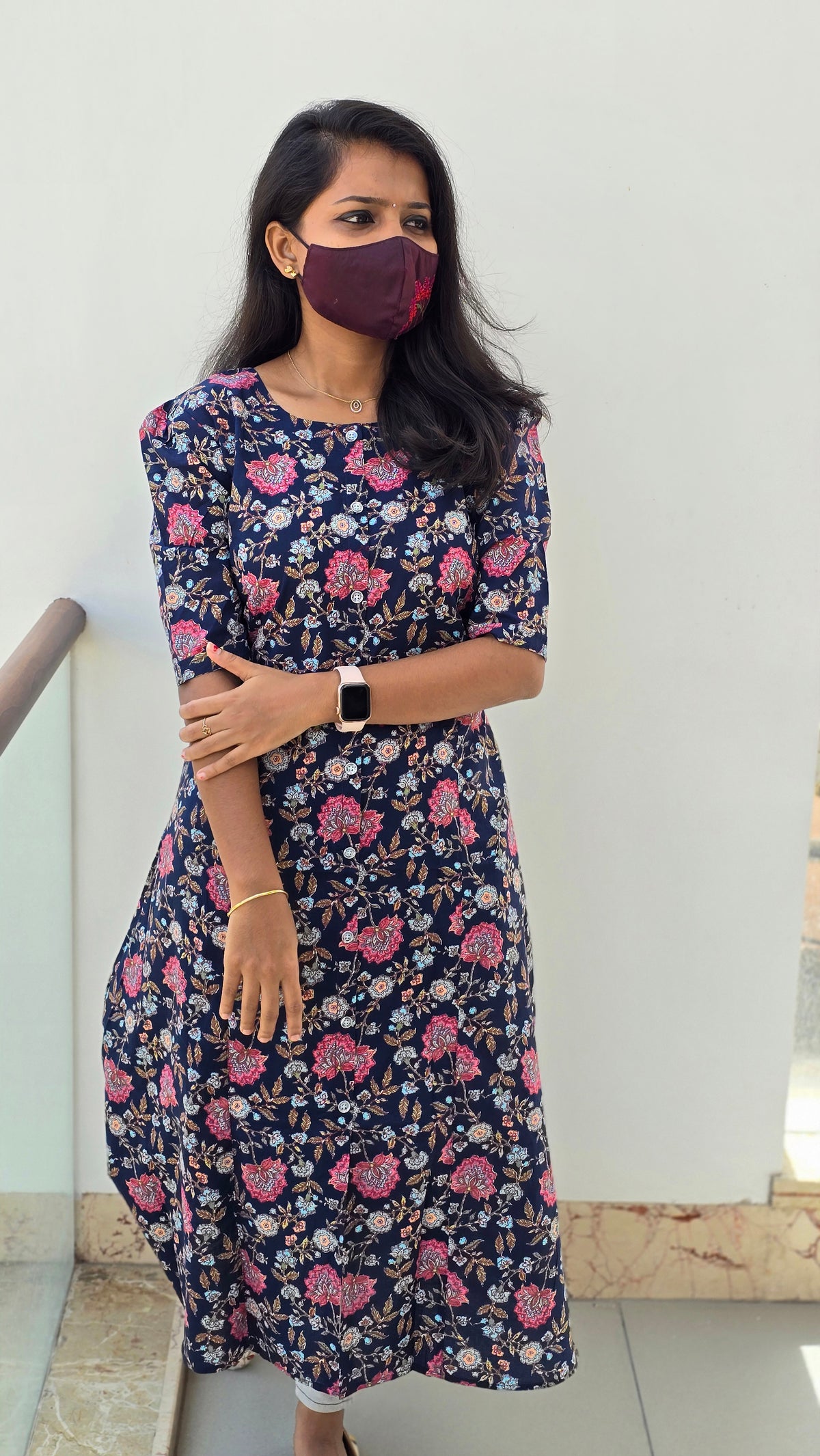 Jaipur A-Line cotton Kurti (2543)