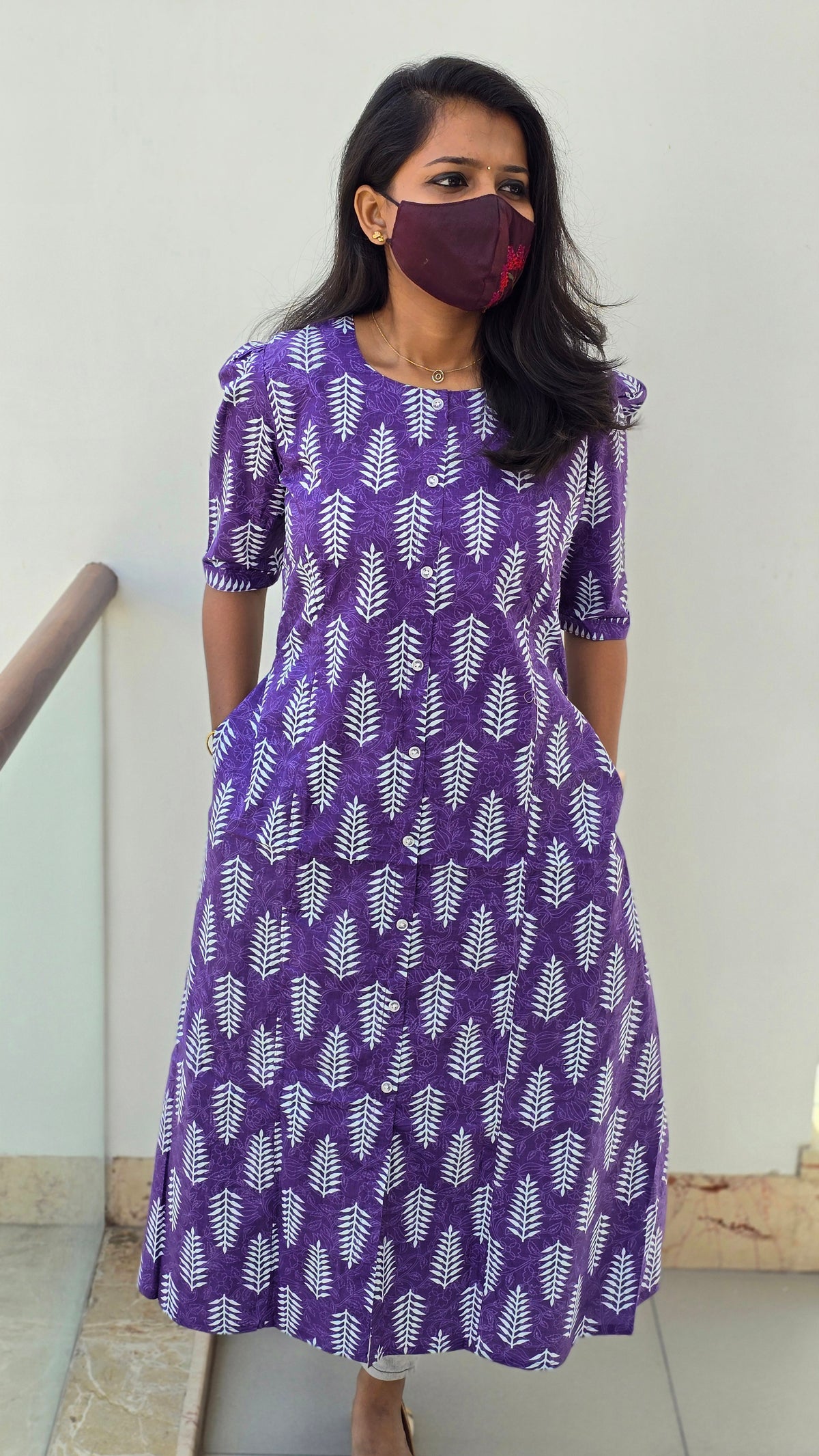 Jaipur A-Line cotton Kurti (2544)