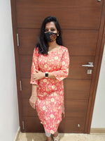Office Wear Popcorn Kurti (2601)(C)