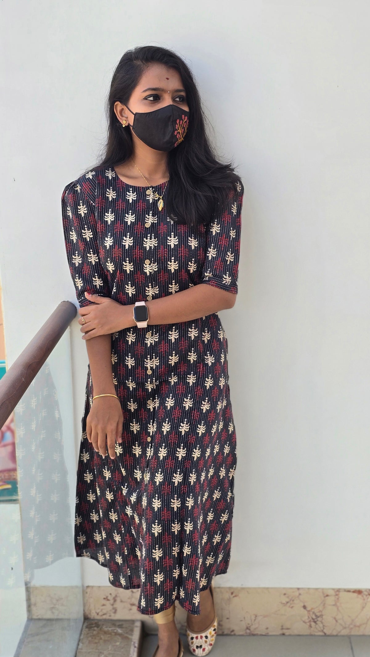 Jaipur A-Line cotton Kurti (3010)