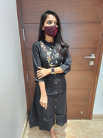 Office Wear Kurti (Embroidery) (3715)