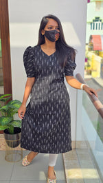 Ikkat Cotton Kurti(3739)