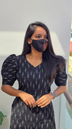 Ikkat Cotton Kurti(3739)