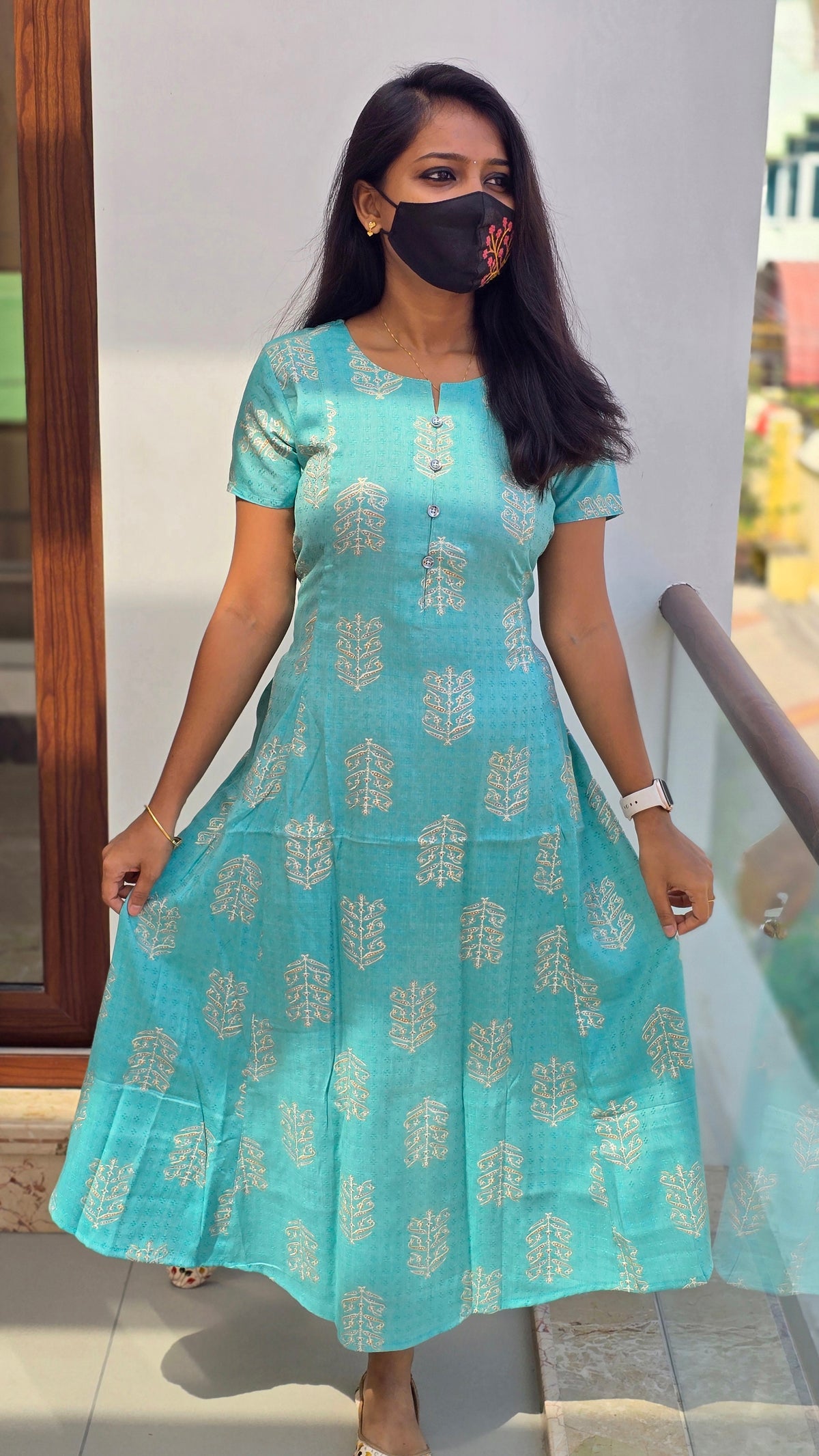 Anarkali Kurti (4023)(c)