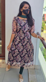 Organza kurti ( 4325)