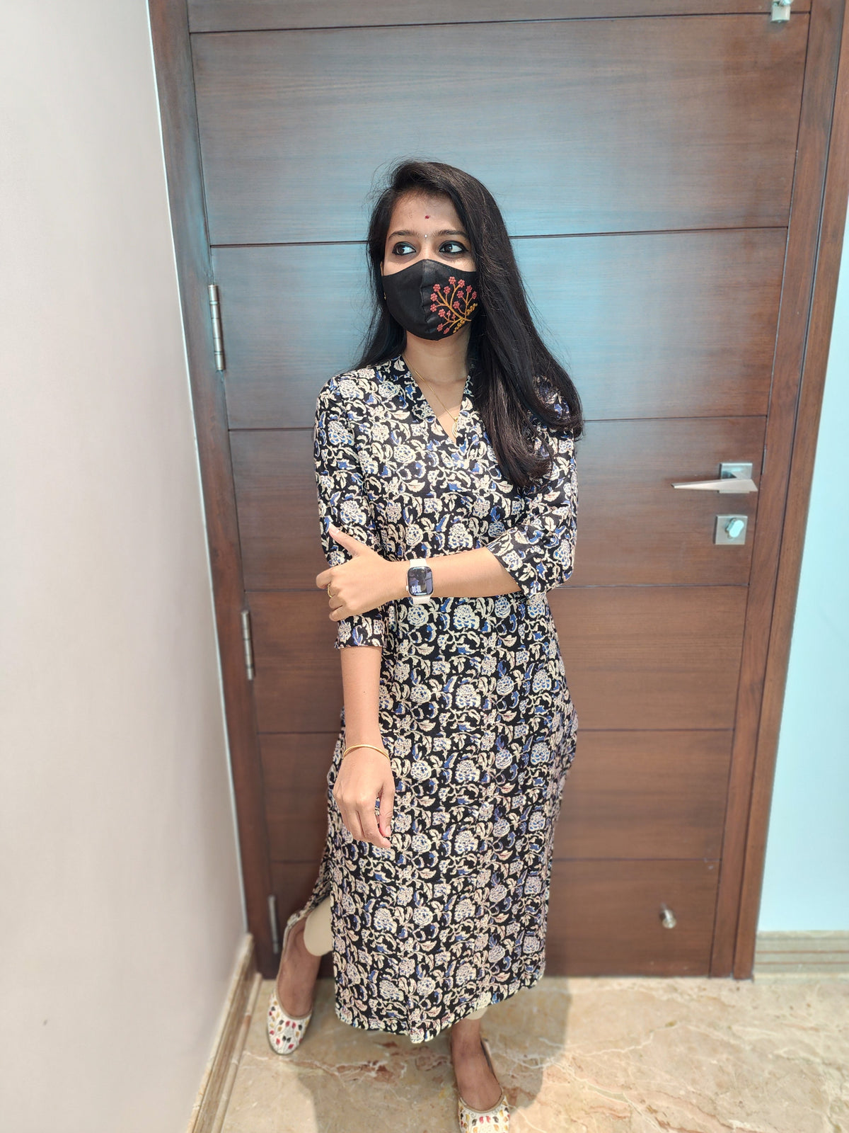 Office Wear Kurti (4358)(c)