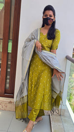 HANDLOOM SILK SET (4477)#