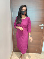 Chikankari Kurti (4556)