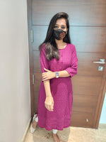 Chikankari Kurti (4556)