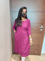 Chikankari Kurti (4556)