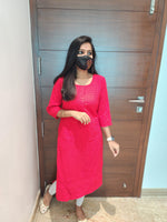 Chikankari Kurti (4559)