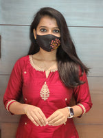 Office Wear - Embroidery kurti(13903)