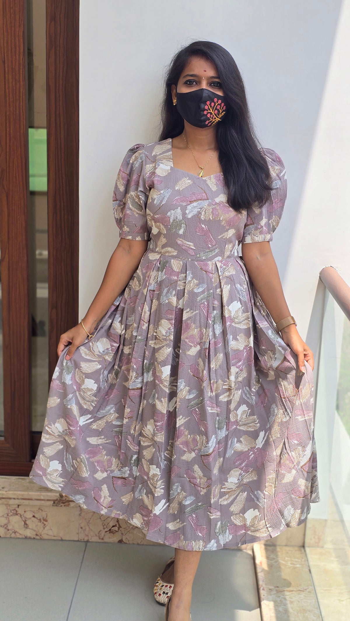 Western Gown(4769) Ash color(c)