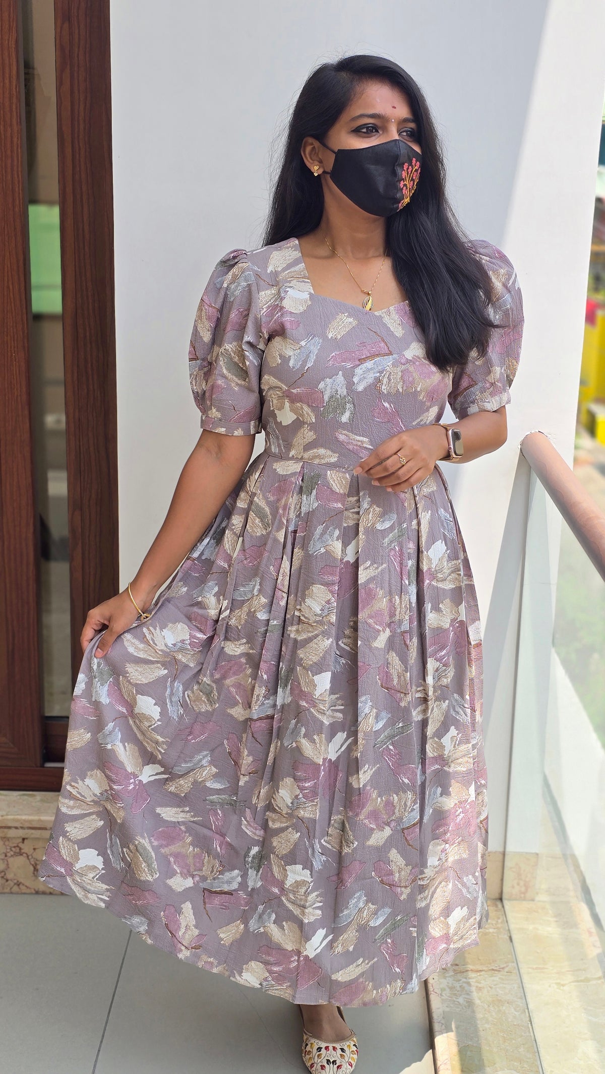 Western Gown(4769) Ash color(c)