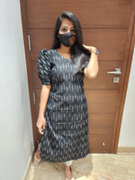 Ikkat Cotton Kurti (4825)