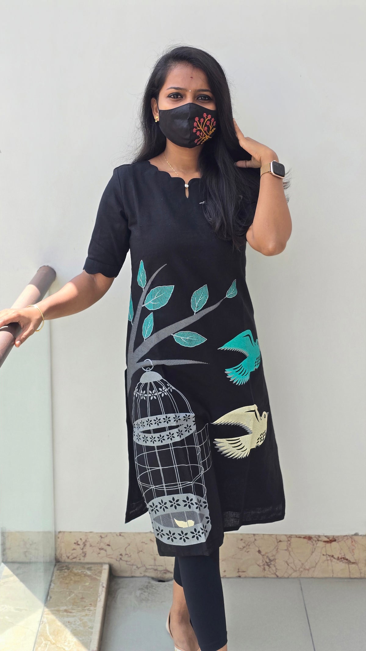 Office Casual Wear -Bird Theme (4924)