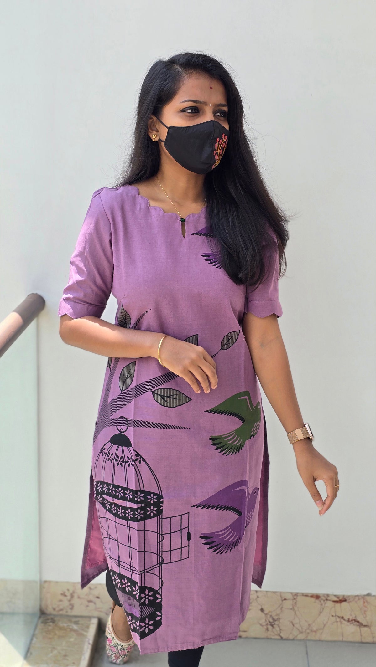 Office Casual Wear -Bird Theme (4925)