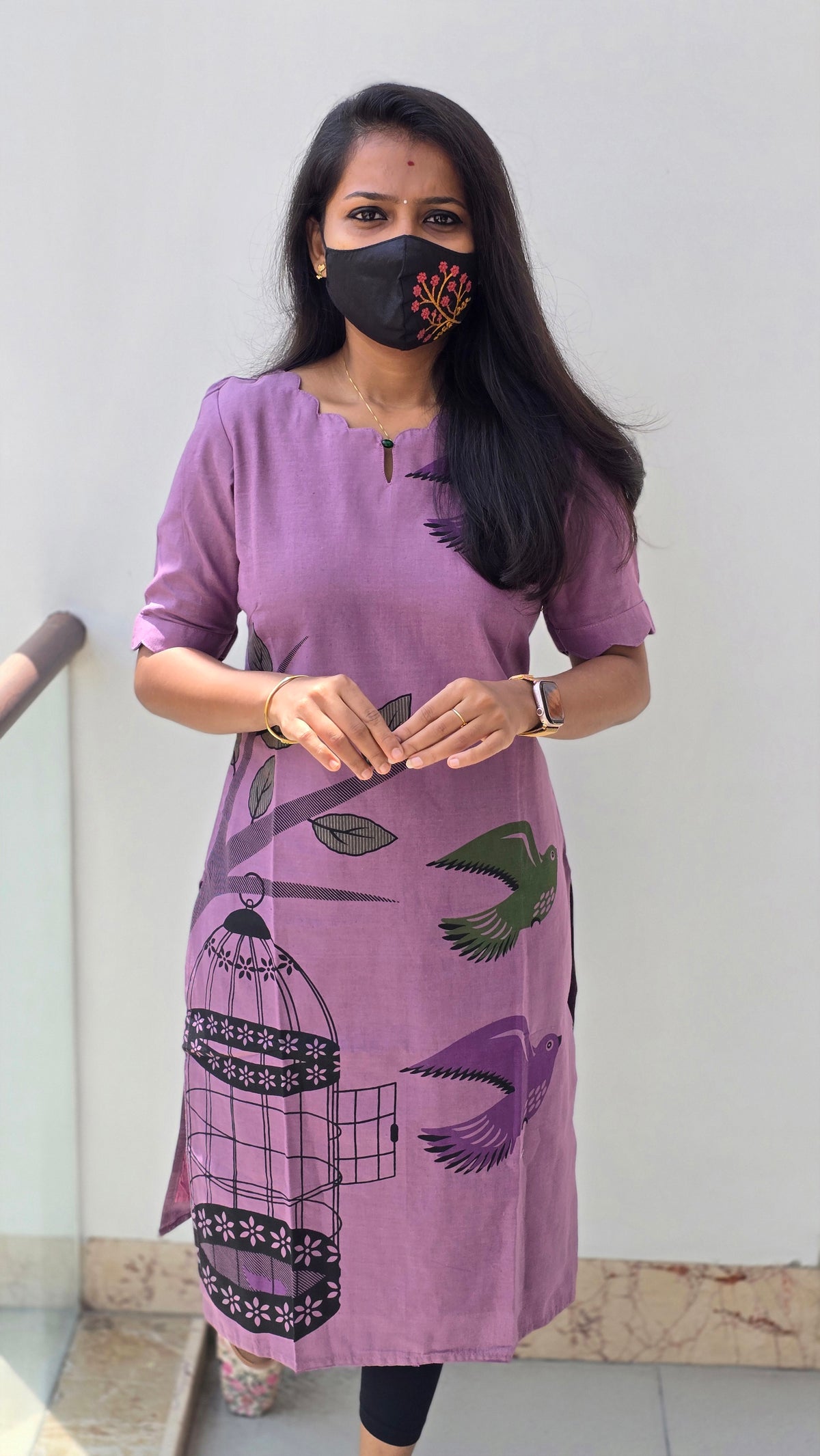Office Casual Wear -Bird Theme (4925)