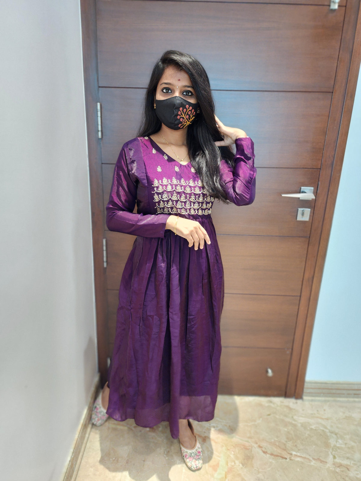 Handwork kurti (5241)(c)