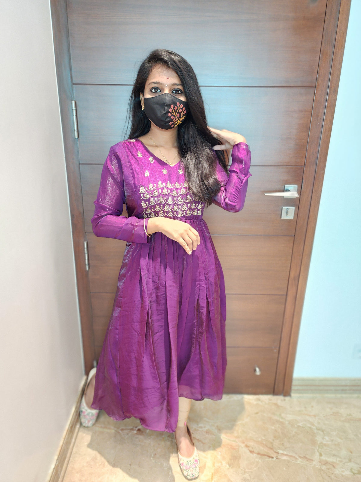 Handwork kurti (5244)(c4)