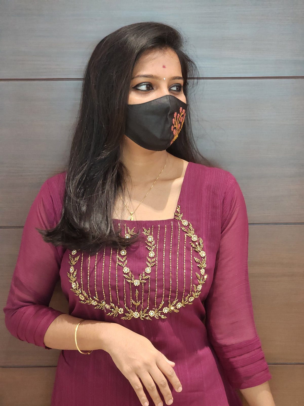 Handwork kurti (5295)(c)