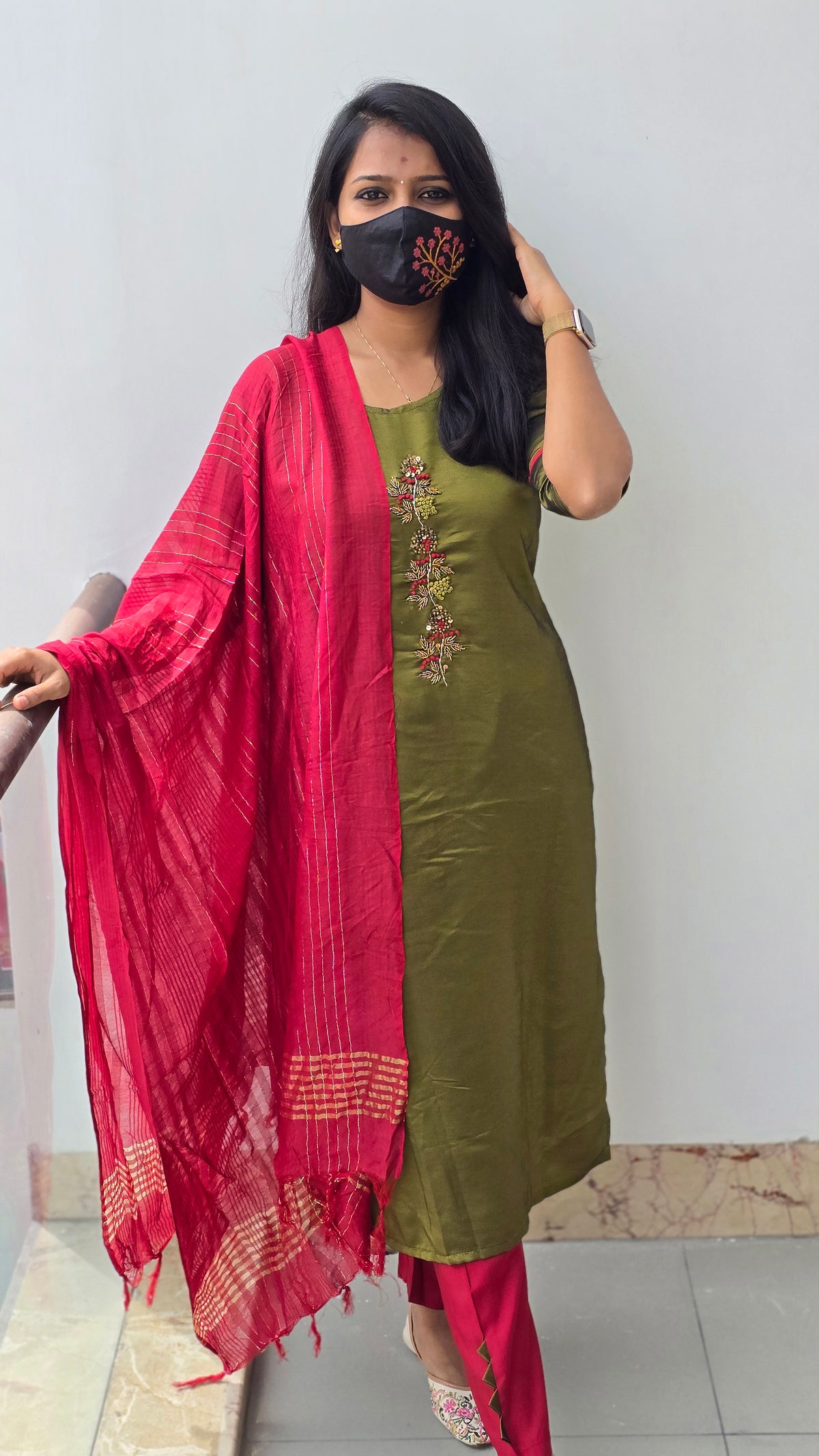 Ethnic Salwar Set (5431)(c7)