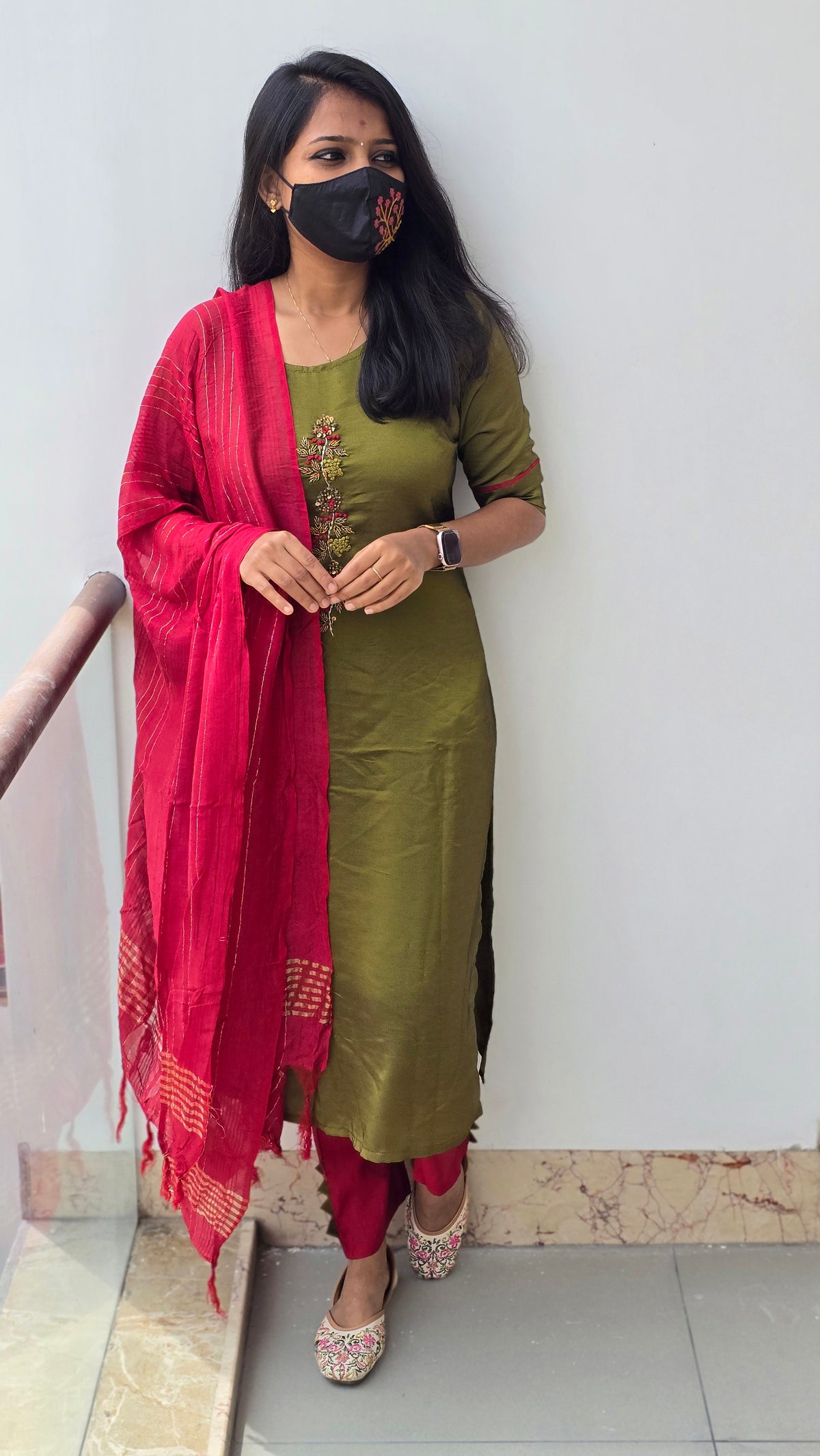 Ethnic Salwar Set (5431)(c7)
