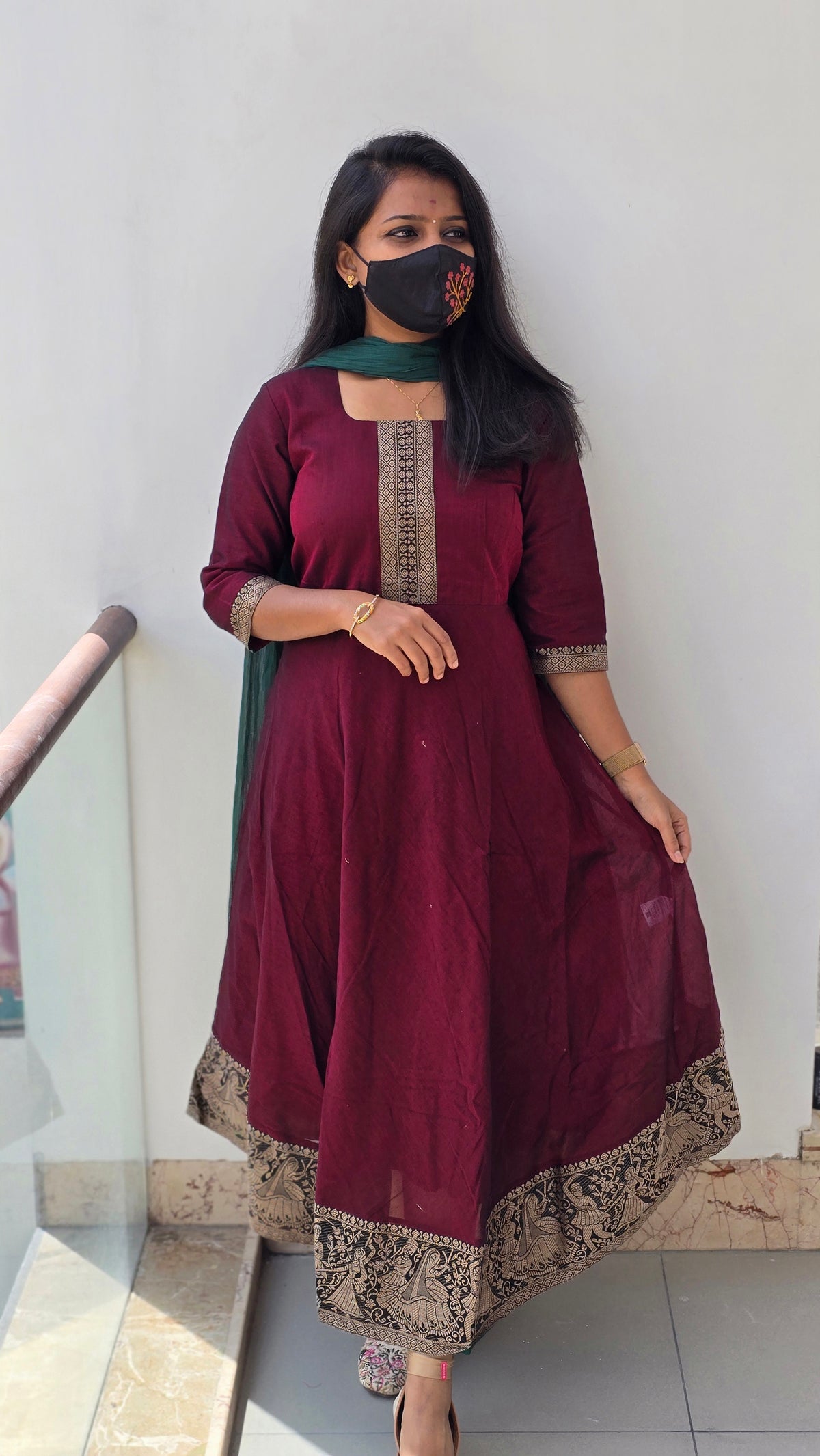 Anarkali Salwar Set (5440)