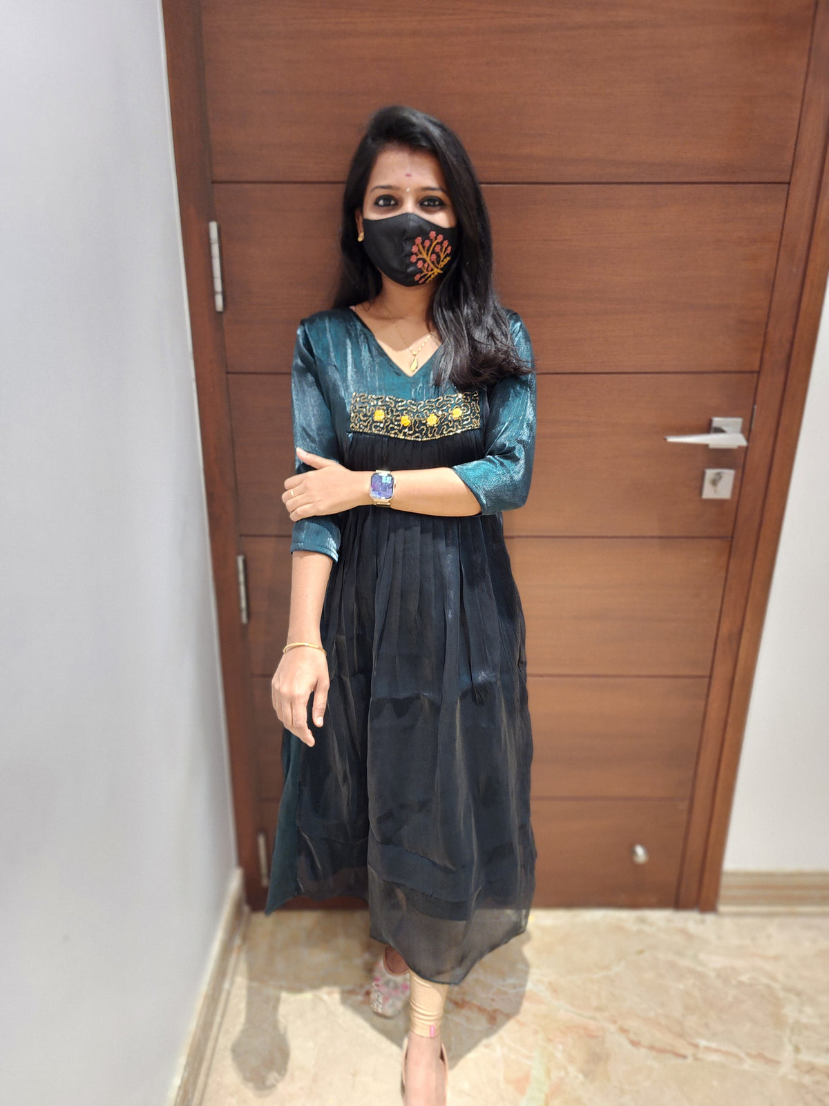 Handwork kurti (5452)(c4)