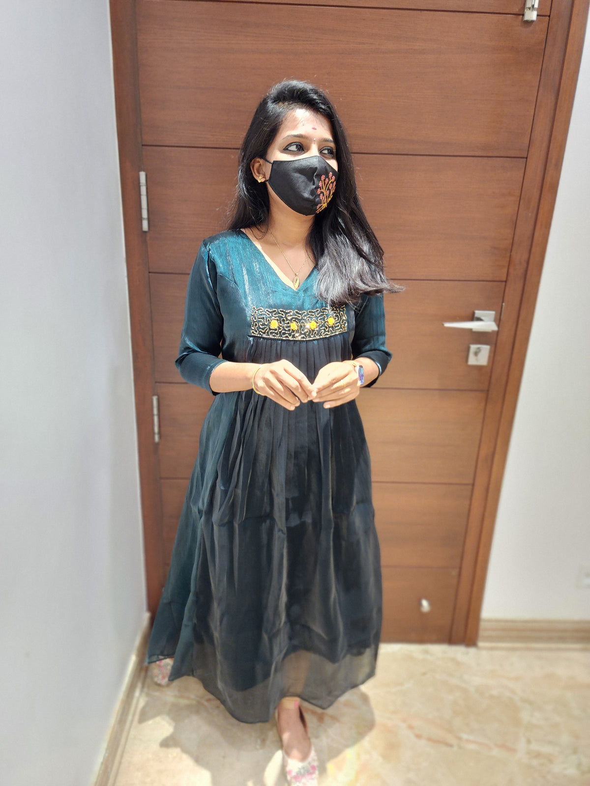 Handwork kurti (5452)(c4)