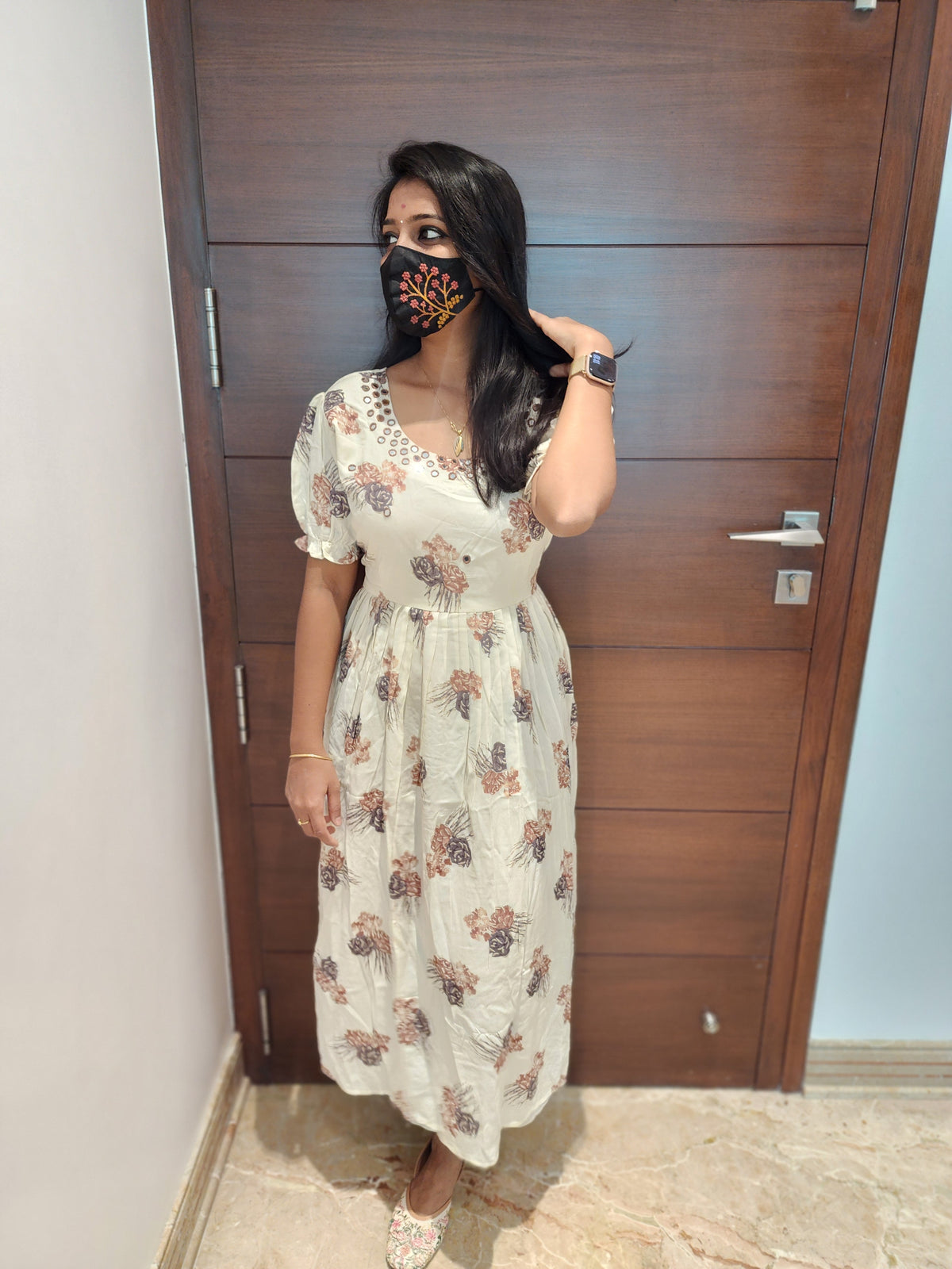 Western wear frock (5595)