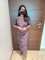 Cord set (pant & top) (5818)(c)