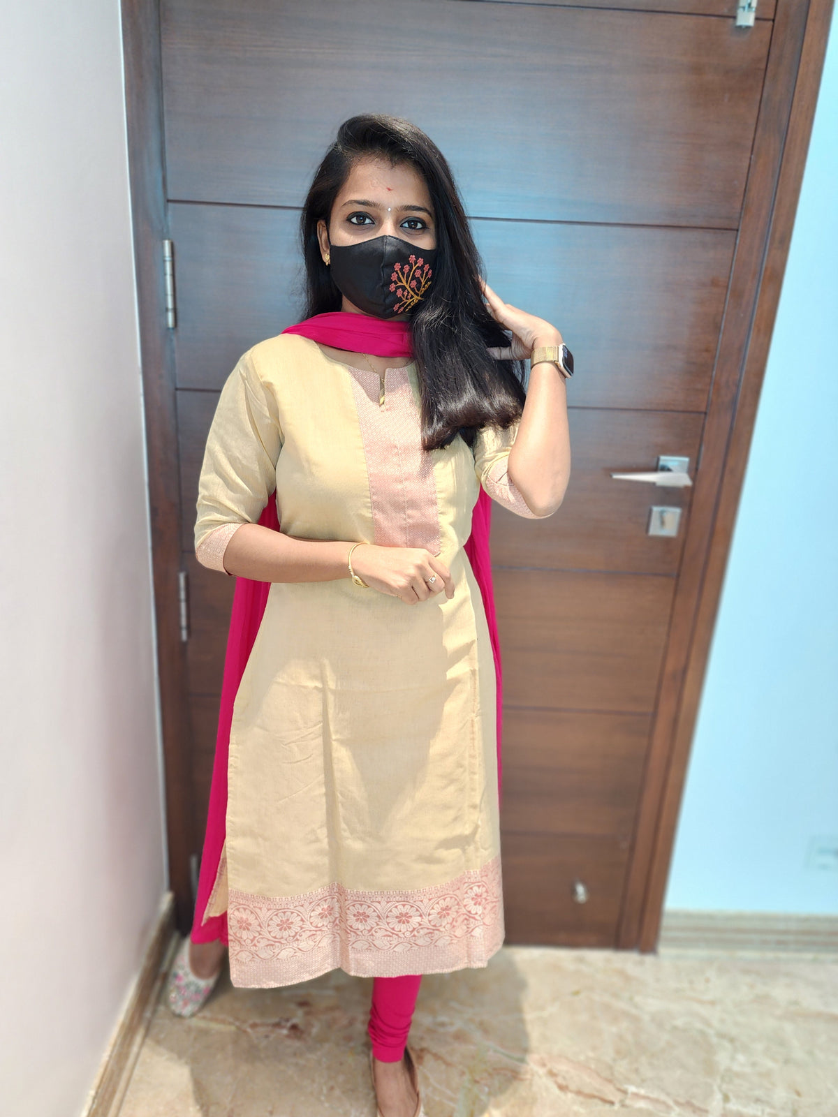 Office Wear kurti-kalyani cotton (5671)