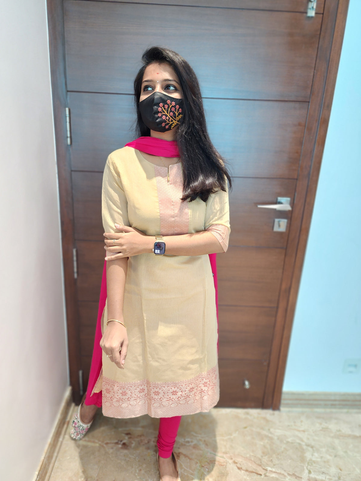 Office Wear kurti-kalyani cotton (5671)