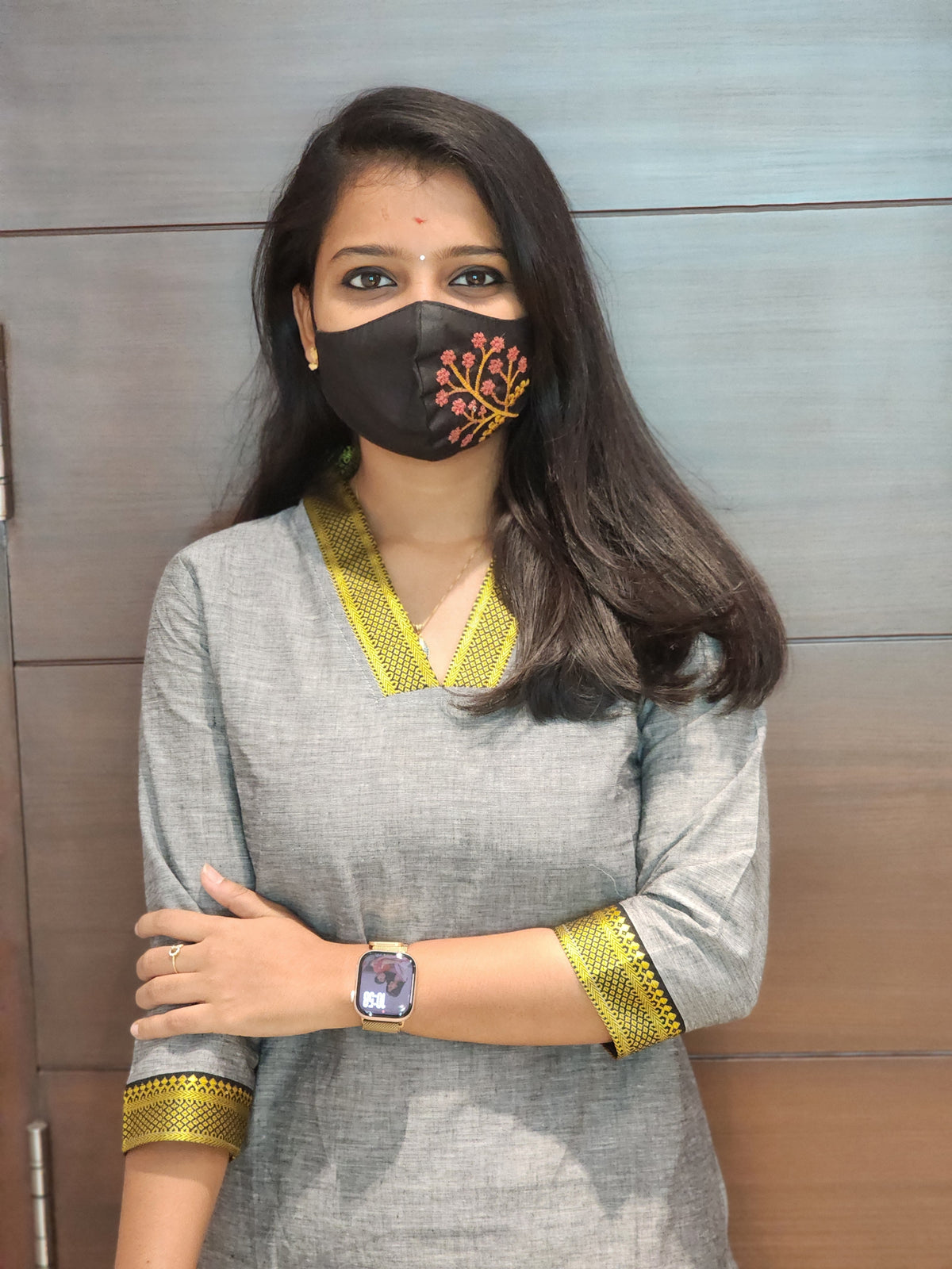 Office Wear kurti-mangalgiri cotton(5672)
