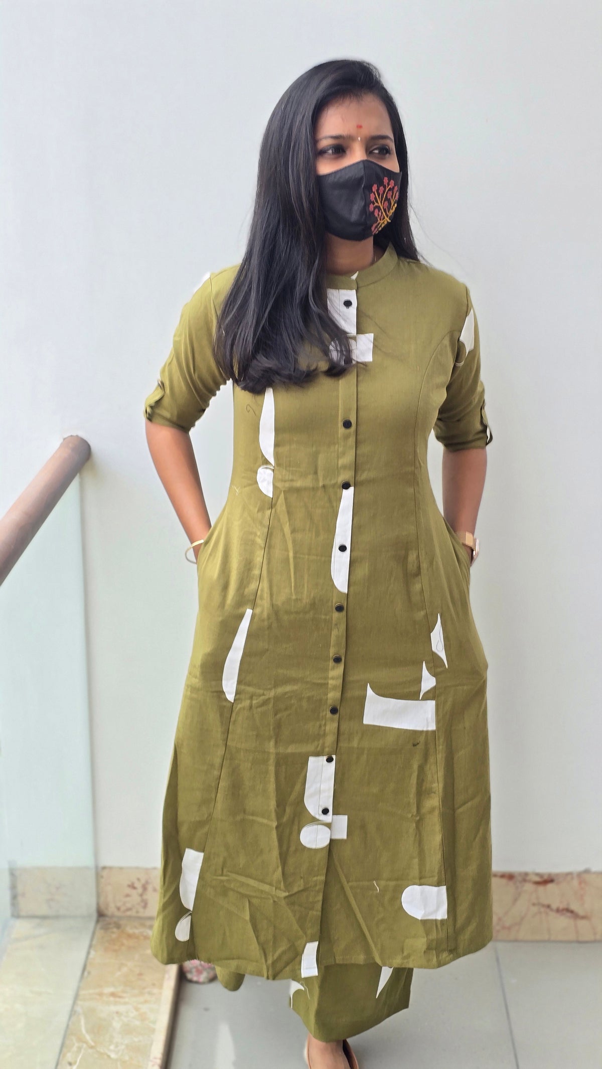 Cord set (pant & top) (5757)