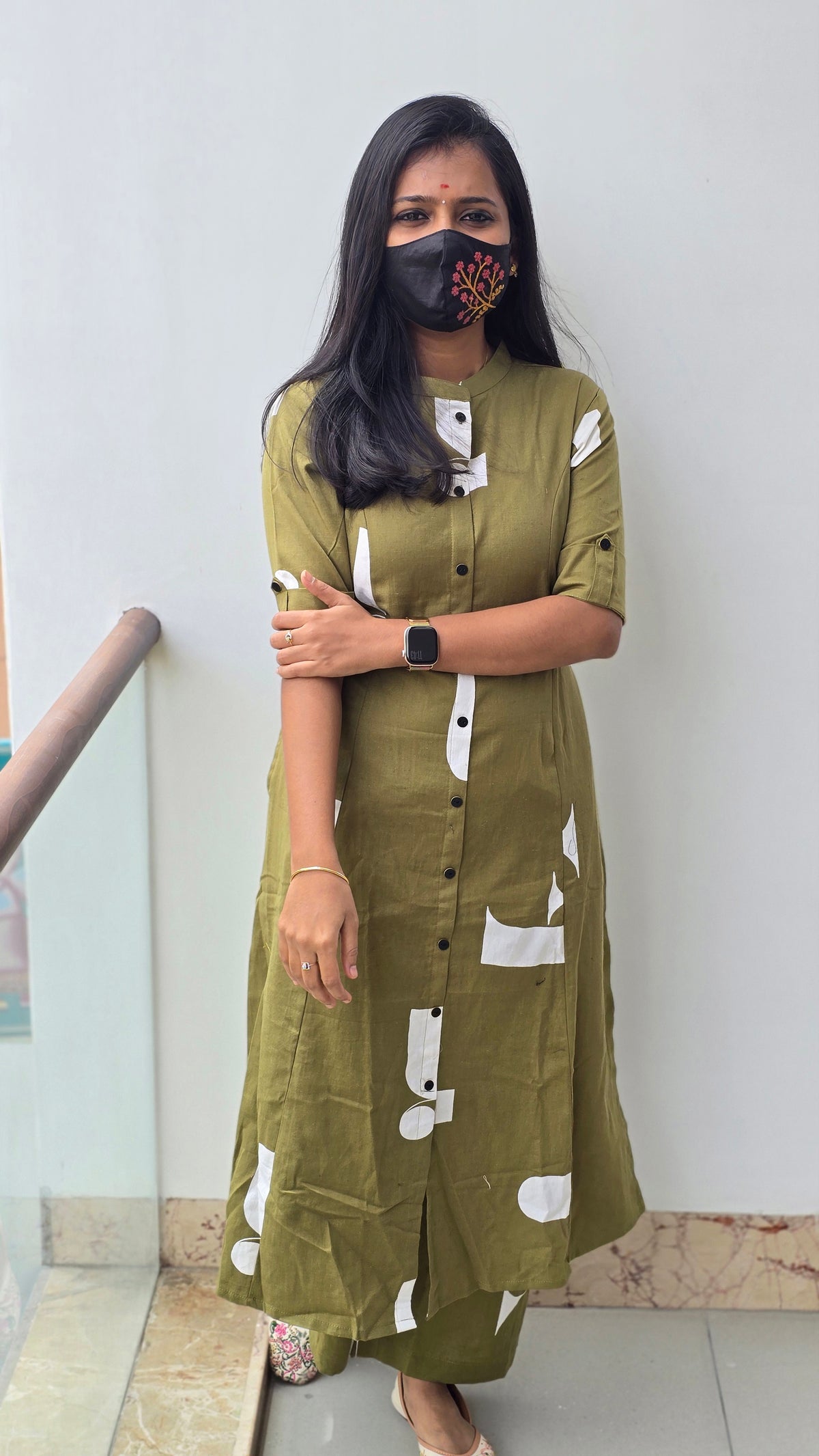 Cord set (pant & top) (5757)