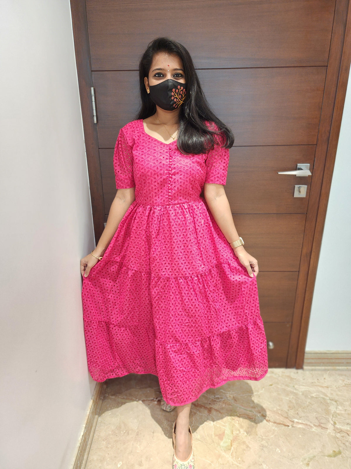 Hakoba Frock(5777)