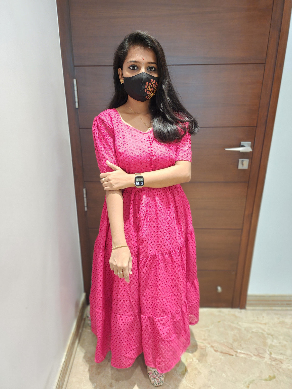 Hakoba Frock(5777)