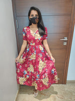 Western wear frock (6016)(c)