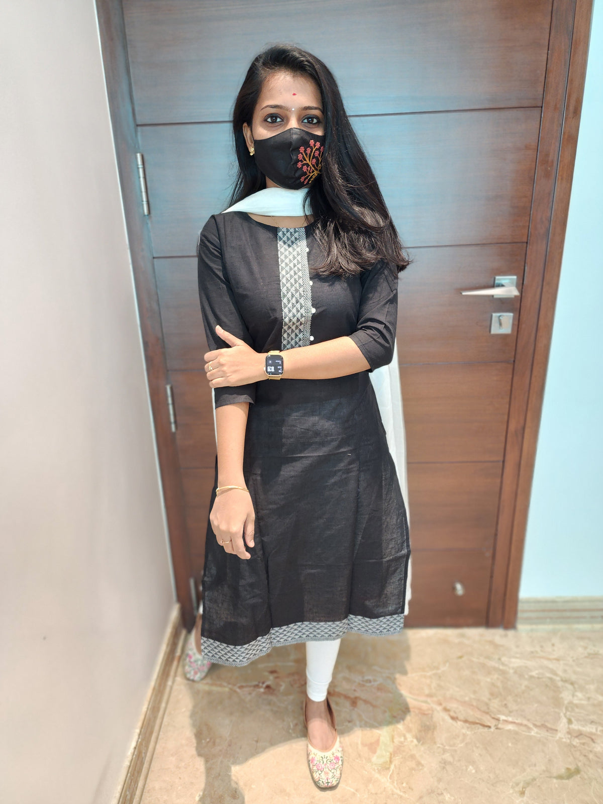 Office Wear kurti-mangalgiri cotton (5939)