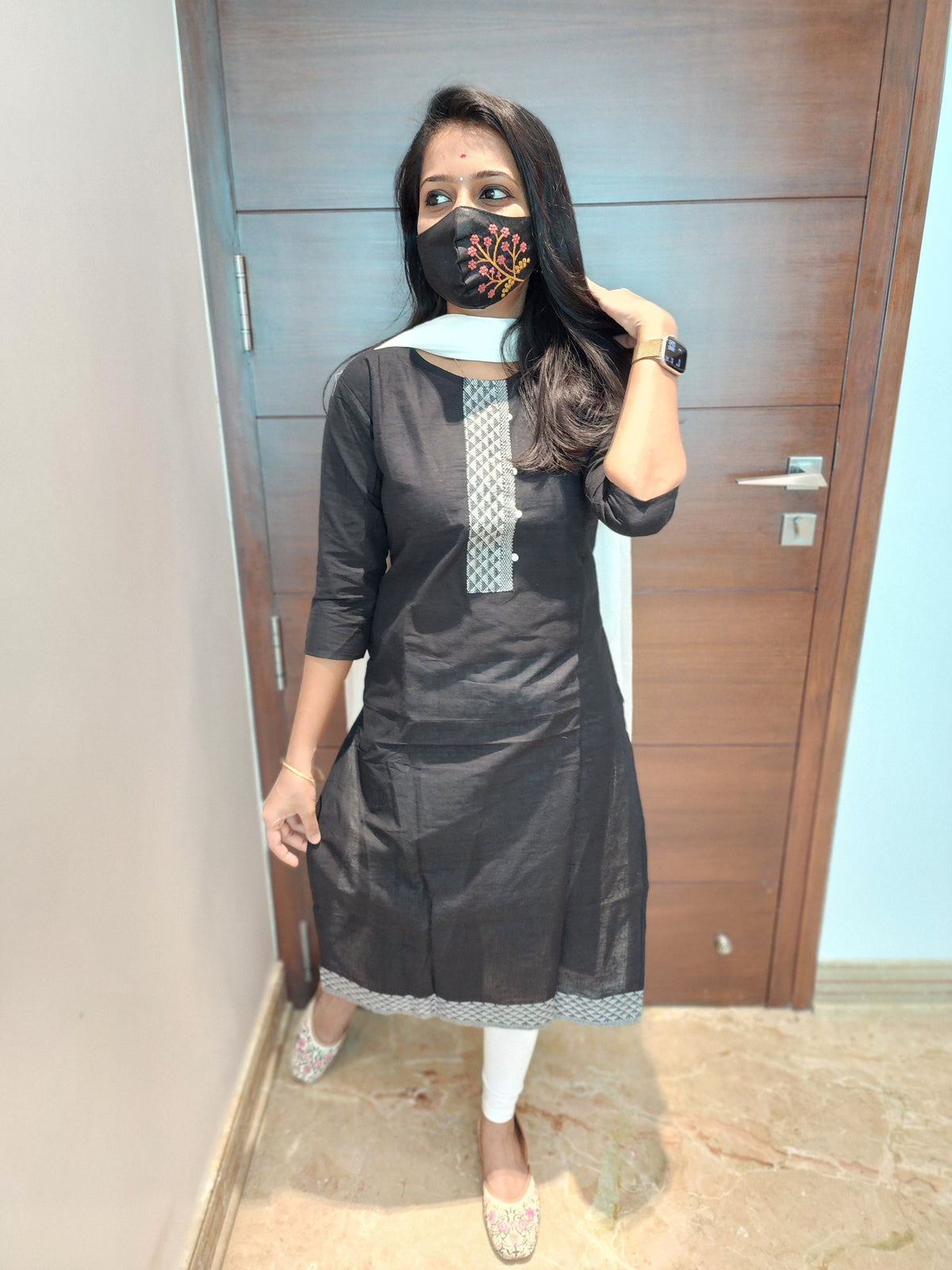 Office Wear kurti-mangalgiri cotton (5939)
