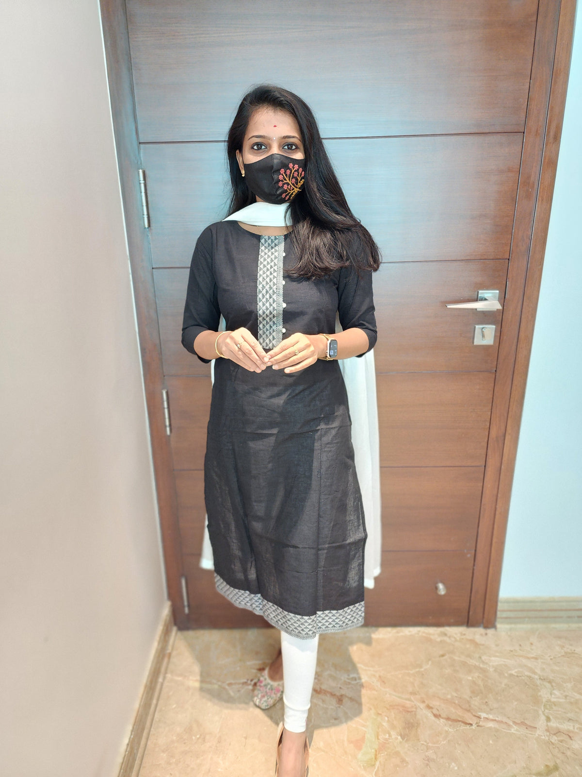 Office Wear kurti-mangalgiri cotton (5939)